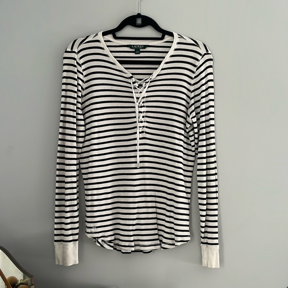 Waffle knit Ralph Lauren shirt